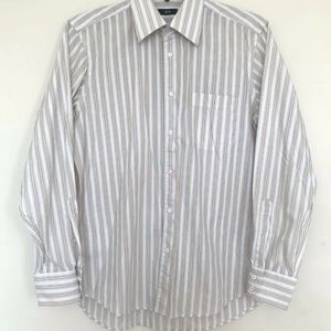 Boss Hugo Boss Mens Sz 42 16.5 Button Down Shirt